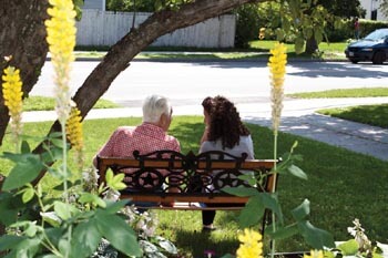 relaxing with activities