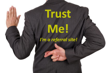 Can You Trust Referral Sites?