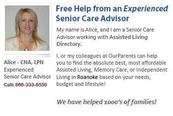 assisted living placement help for Roanoke's seniors