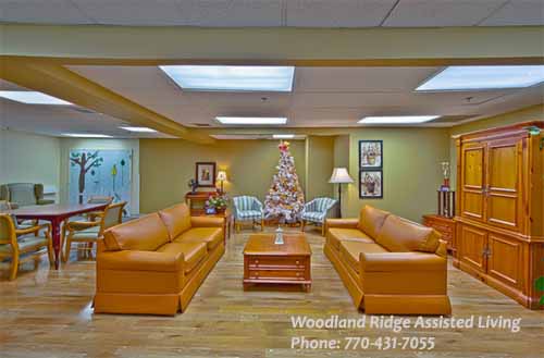 Woodland Ridge Assisted Living Interior View and Contact