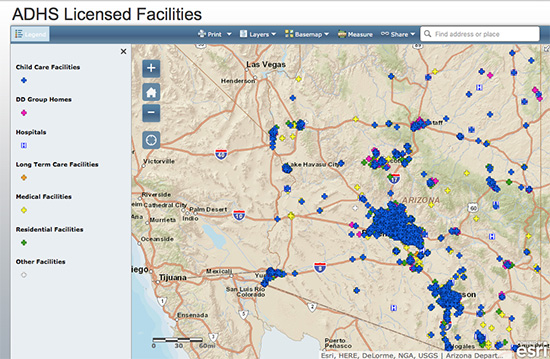 ADHS Licensed Facilities