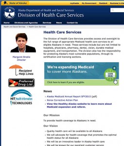 Alaska health care administration jobs