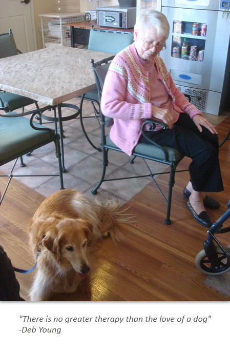 The Love of a Therapy Dog